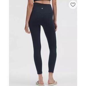 179 Lululemon Align High-Rise Pant 25” True Navy Size 8